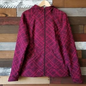 COLUMBIA HOODIE SOFTSHELL JACKET!